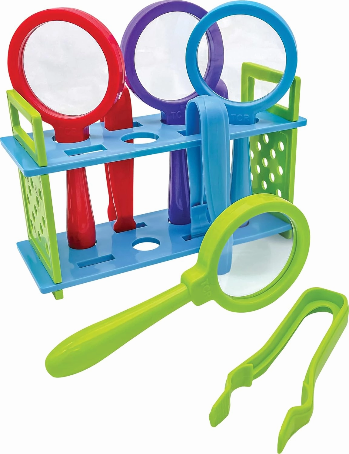 Teacher Created Resources Up-Close Science: Magnifying Glasses & Tweezers Activity Set (TCR20368)