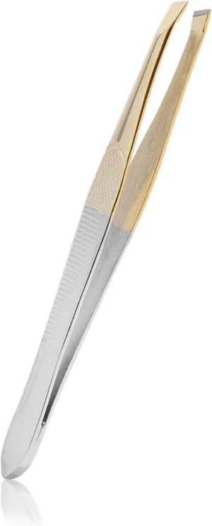 TEMKIN Tweezers 1PCS Eyebrow Tweezers Facial Hair Removal Clip Stainless Steel Flat Slant Tip Eyebrow Eyelash Makeup Tweezer Beauty Tools Tweezers