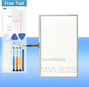Touch Screen Replacement for AUTOBOSS V30 Elite 7.0 inch Touch Screen Panel Digitizer Glass Replacement Parts with Tools(Not Include LCD)