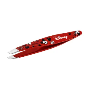 Tweezerman Disney's Mickey Mouse & Minnie Mouse We Got Ears Mini Slant Tweezer - Tweezers for Eyebrows, Travel Tweezers for Eyebrows, Facial Hair, Ingrown Hair