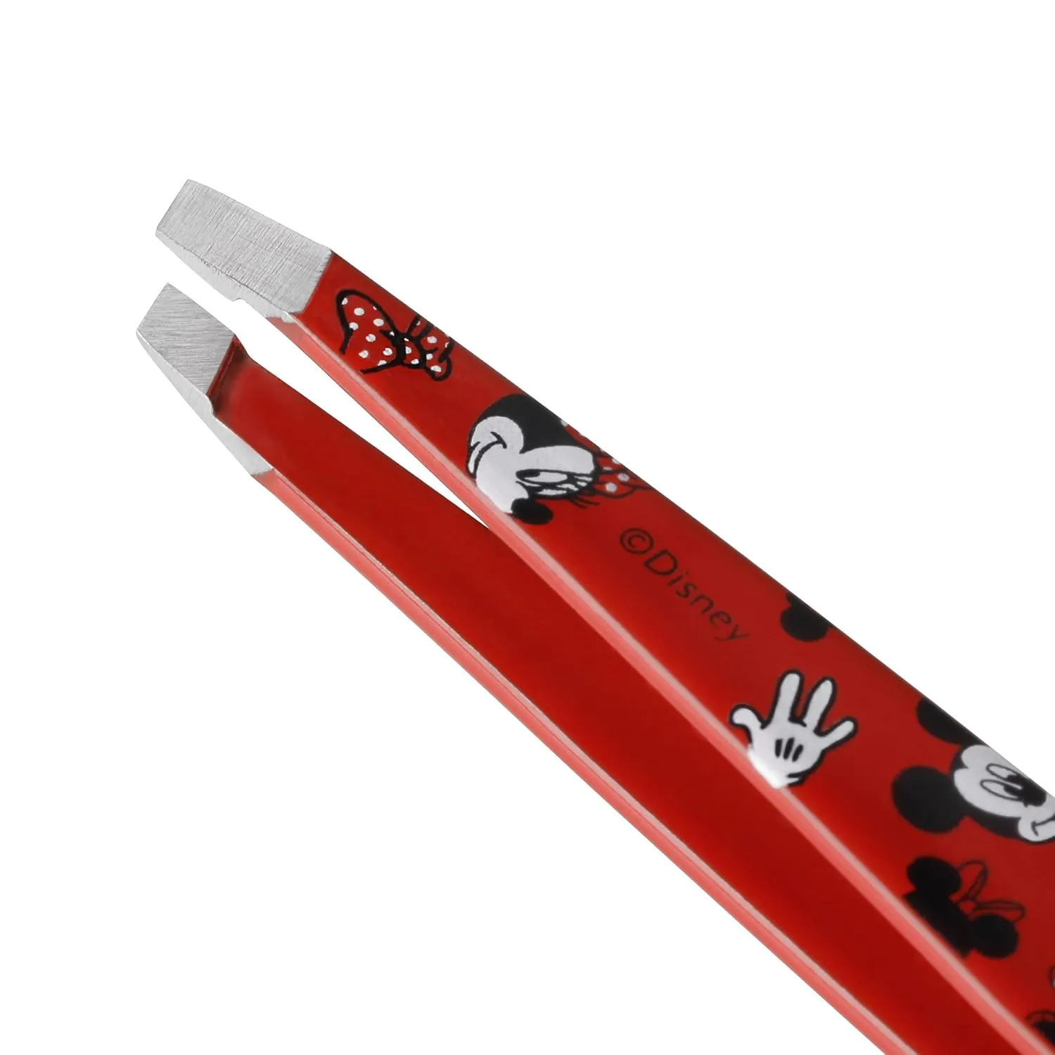 Tweezerman Disney's Mickey Mouse & Minnie Mouse We Got Ears Slant Tweezer - Eyebrow Tweezers for Women and Men