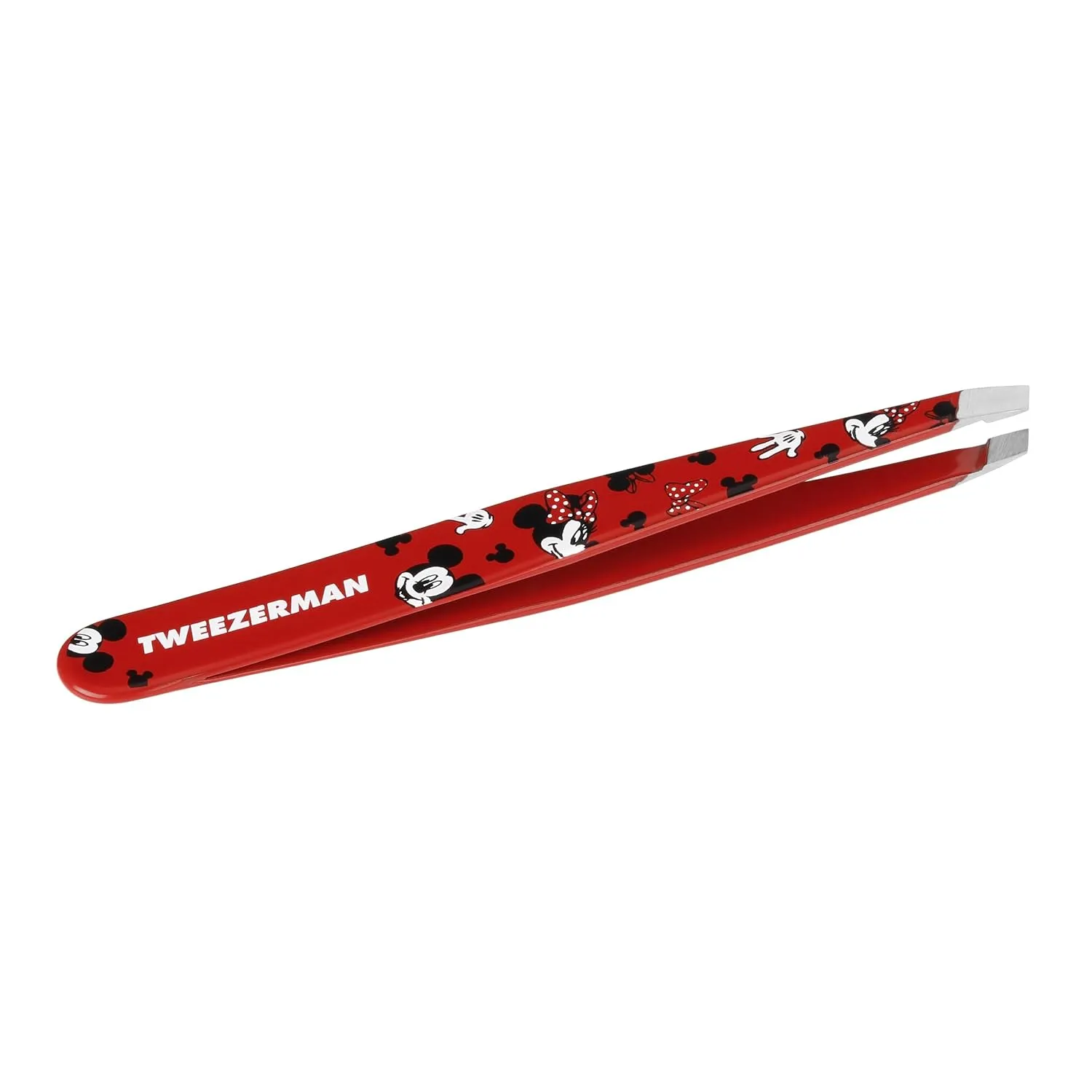 Tweezerman Disney's Mickey Mouse & Minnie Mouse We Got Ears Slant Tweezer - Eyebrow Tweezers for Women and Men