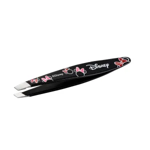 Tweezerman Disney's Minnie Mouse Ear-esistible Mini Slant Tweezer - Tweezers for Eyebrows, Travel Tweezers for Eyebrows, Facial Hair, Ingrown Hair