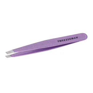 Tweezerman Exclusive Lavender Ice Slant Tweezer - Hair Removal Tweezers, Stainless Steel