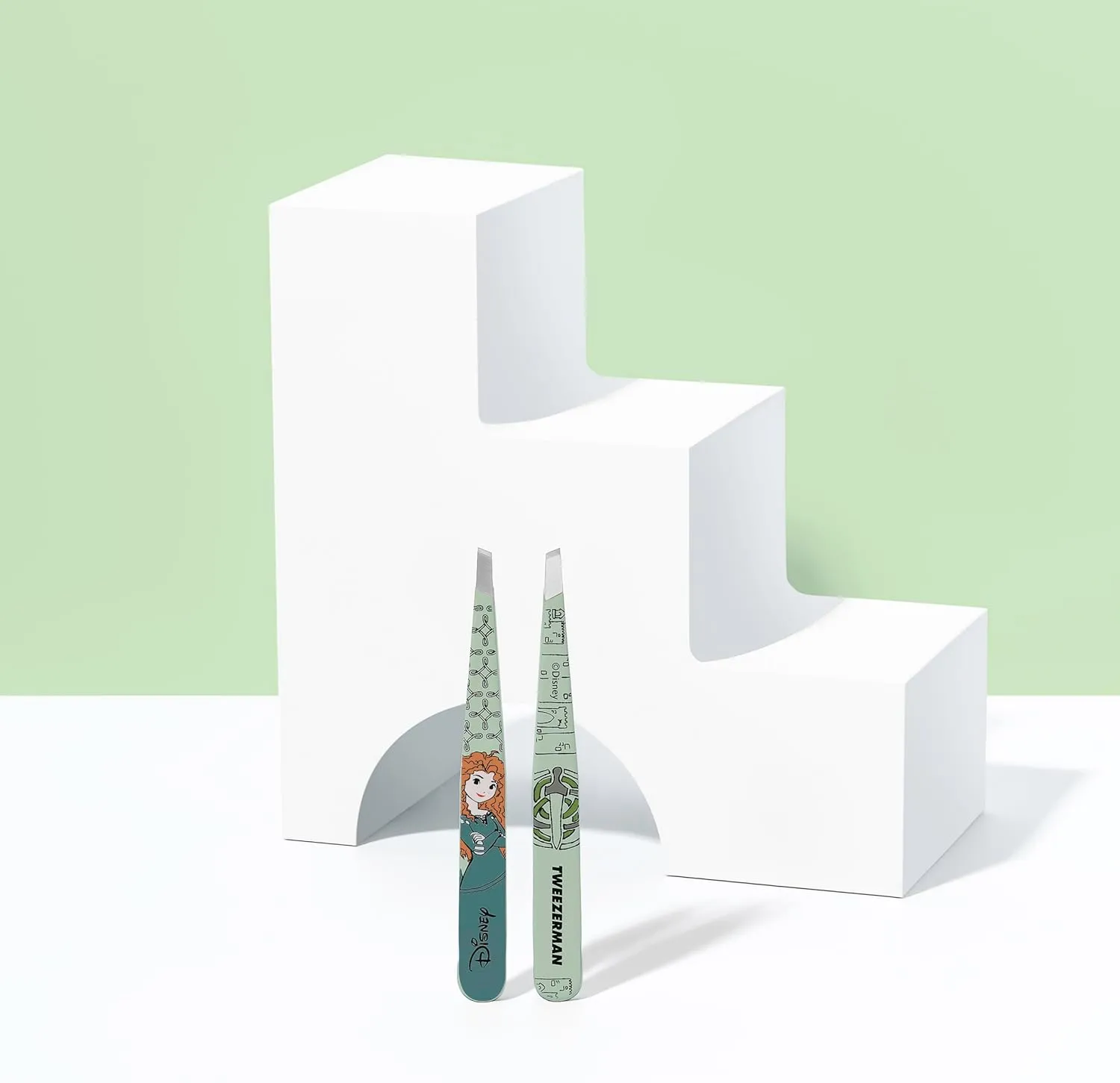 Tweezerman Merida Slant Tweezer - Eyebrow Tweezers for Women and Men