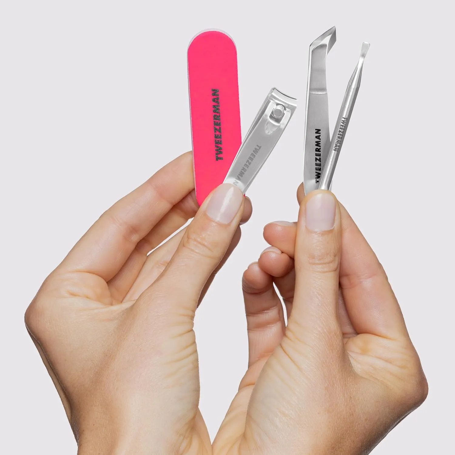 Tweezerman Mini Neon Nail Rescue Kit
