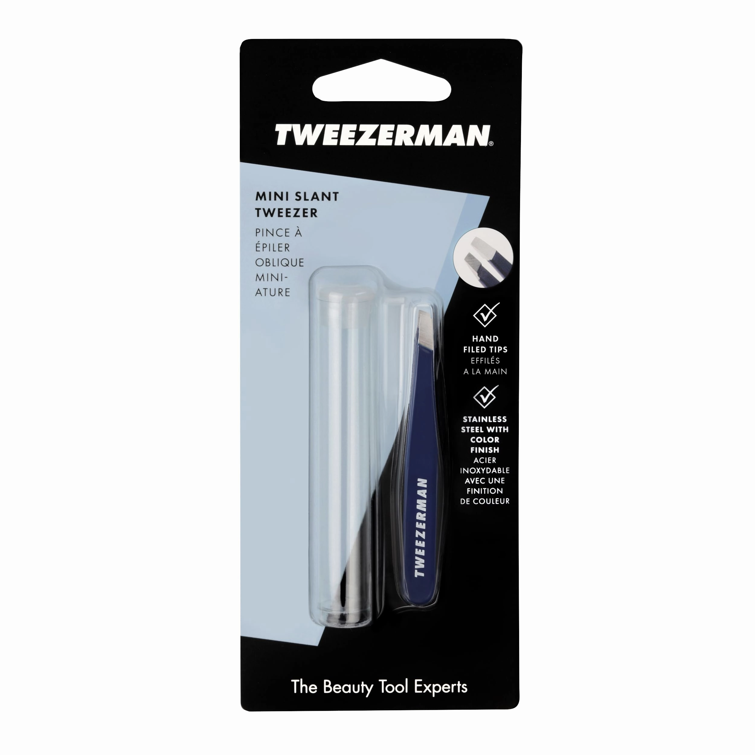 Tweezerman Exclusive Evening Blue Mini Slant Tweezer
