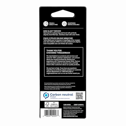 Tweezerman Exclusive Evening Blue Mini Slant Tweezer