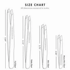 Tweezerman® Rose Gold Mini Slant Tweezer & Case