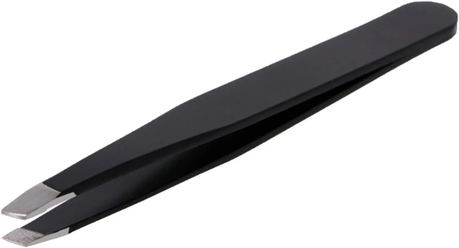 Tweezers Professional Eyebrow Tweezer Slant Tip Hair Removal Stainless Steel Makeup Tools Tweezers