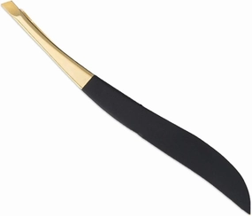 Tweezers Excellent Quality Eyebrow Tweezer Golden Head Slanted Stainless Steel Tweezer Trimmer Eyelash Clip Hair Removal Makeup Tool Precision Tweezers Set