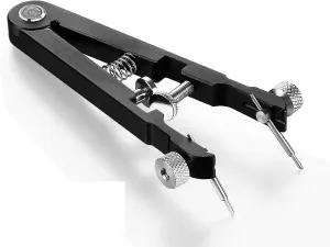 Watch Spring Plier Tool Kit Watch Band Pliers with 10 Tips Pin Bar Tweezers Tool for Disassembling and Replacing Watch Wristbands
