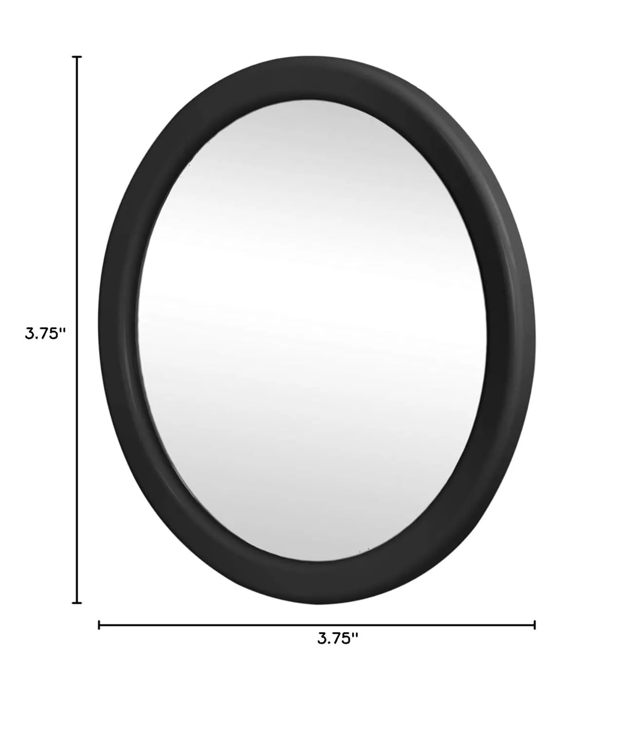 Zadro 3" Dia Compact Mirror & Tweezer Kit 12X Travel Magnifying Mirror 18 Strong Suction Cup Wall Mounted Makeup Mirror