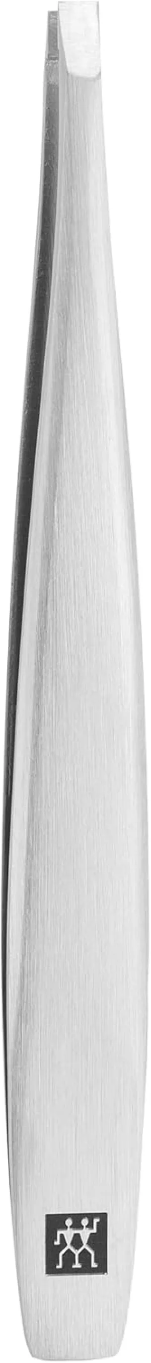 ZWILLING Beauty TWINOX Straight Tip Tweezers, Straight Tip for Precise Hair Plucking, Durable Stainless-Steel Tweezers, Premium Facial Care, Silver